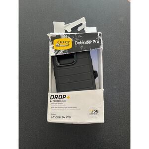 OtterBox Defender Pro Series Case and Holster for iPhone 14 in Black, New in Box